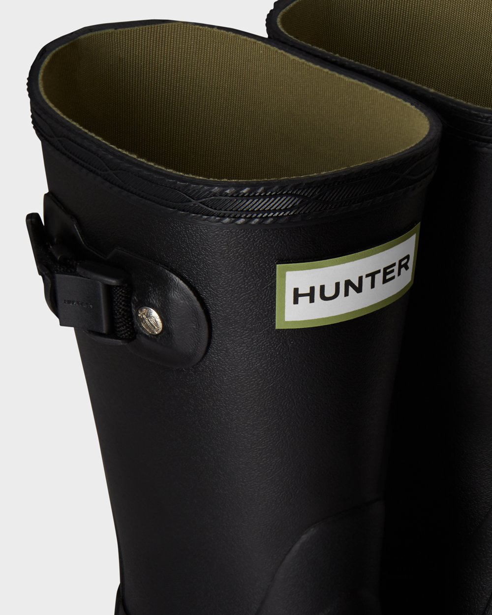 Galochas Hunter Criança Pretas - Norris - 63JEUMZRG